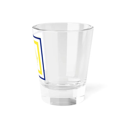 Naval Jack of Kazakhstan (Kazakhstan) Shot Glass 1.5oz - Go Mug Yourself