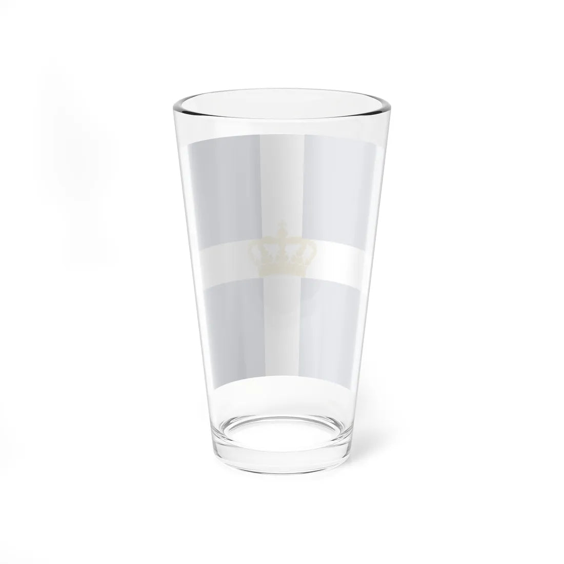 Naval Jack of Kingdom of Greece (Greece) Pint Glass 16oz - Go Mug Yourself
