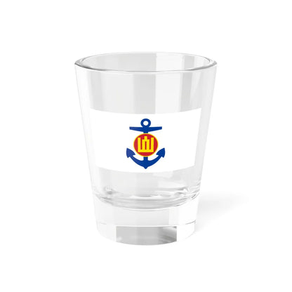 Naval Jack of Lithuania 1992-2004 (Lithuania) Shot Glass 1.5oz 1.5oz - Go Mug Yourself