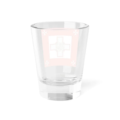 Naval Jack of Malta (Malta) Shot Glass 1.5oz - Go Mug Yourself