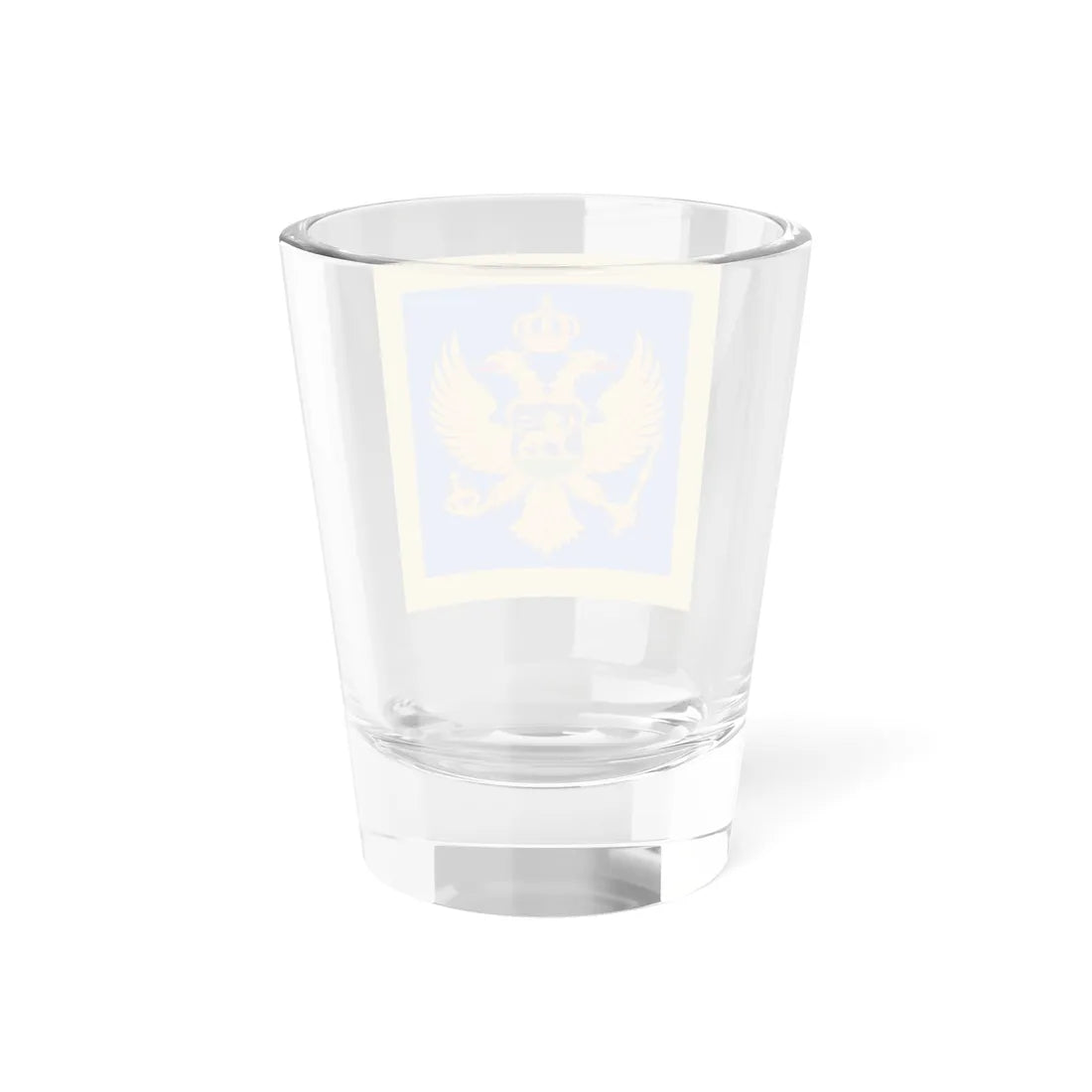 Naval Jack of Montenegro (Montenegro) Shot Glass 1.5oz - Go Mug Yourself