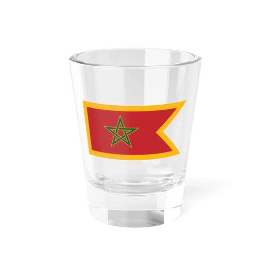 Naval Jack of Morocco (Morocco) Shot Glass 1.5oz 1.5oz - Go Mug Yourself