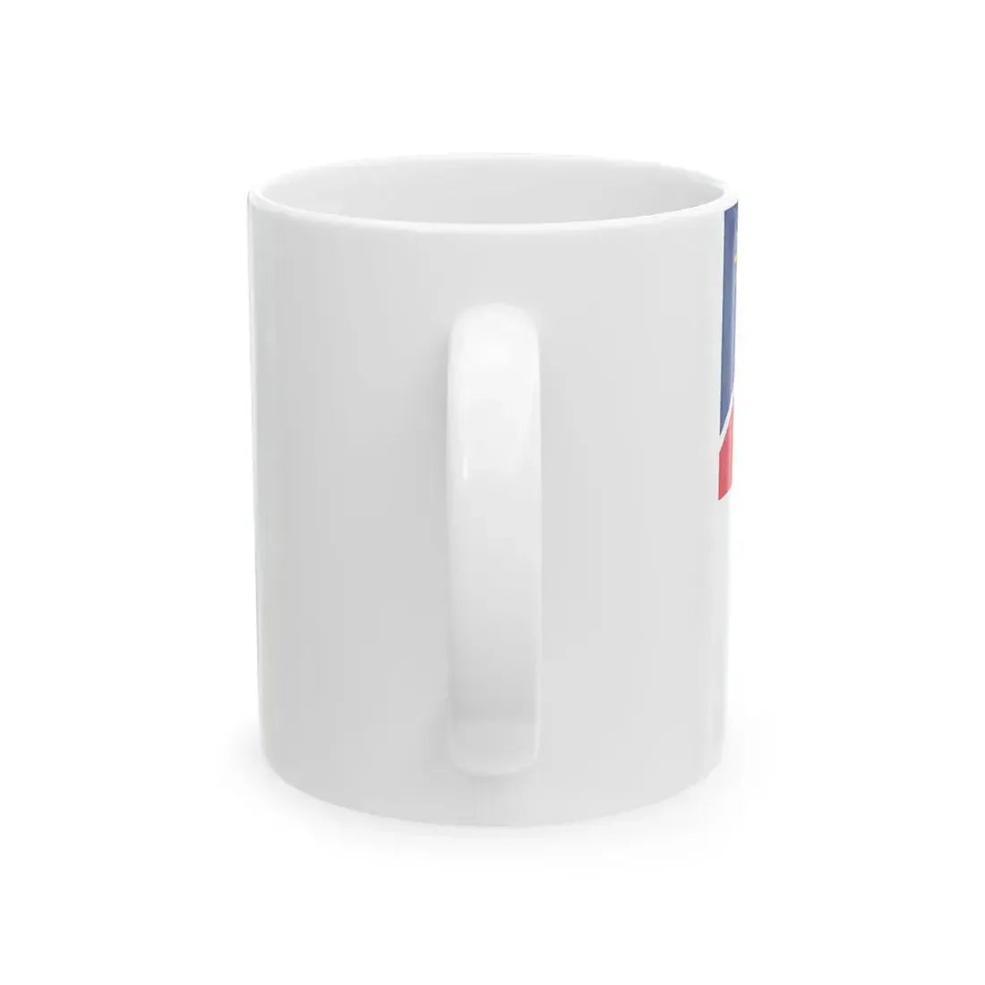 Naval Jack of Namibia (Namibia) White Coffee Mug - Go Mug Yourself