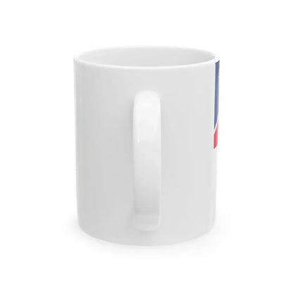 Naval Jack of Namibia (Namibia) White Coffee Mug - Go Mug Yourself