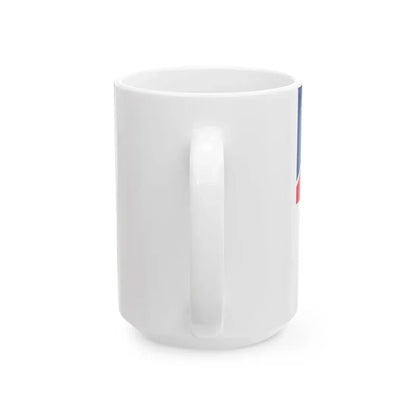 Naval Jack of Namibia (Namibia) White Coffee Mug - Go Mug Yourself