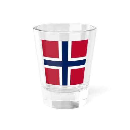 Naval Jack of Norway (Norway) Shot Glass 1.5oz 1.5oz - Go Mug Yourself