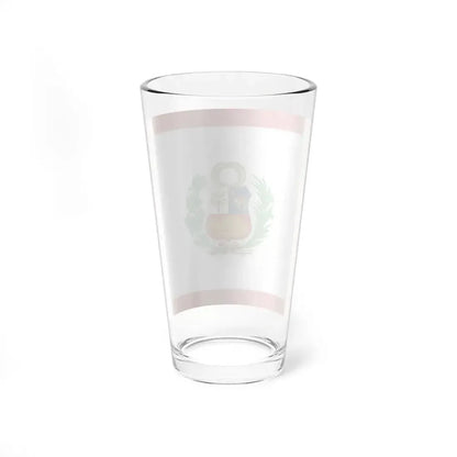 Naval Jack of Peru (Peru) Pint Glass 16oz - Go Mug Yourself