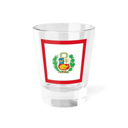 Naval Jack of Peru (Peru) Shot Glass 1.5oz 1.5oz - Go Mug Yourself