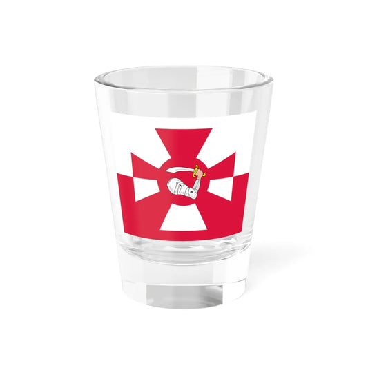 Naval Jack of Poland (Poland) Shot Glass 1.5oz 1.5oz - Go Mug Yourself