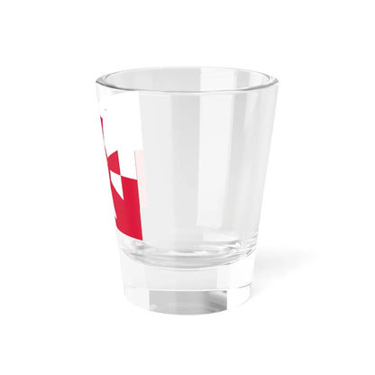 Naval Jack of Poland (Poland) Shot Glass 1.5oz - Go Mug Yourself