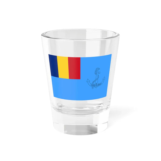 Naval Jack of Romania 1995-1998 (Oman) Shot Glass 1.5oz 1.5oz - Go Mug Yourself