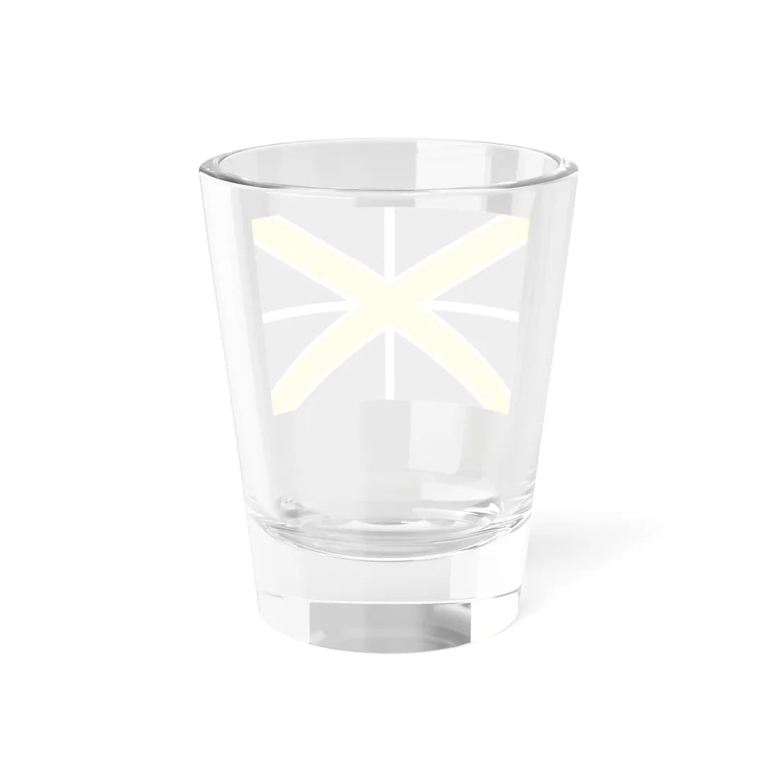 Naval Jack of Russia black-yellow-white (Russia) Shot Glass 1.5oz - Go Mug Yourself