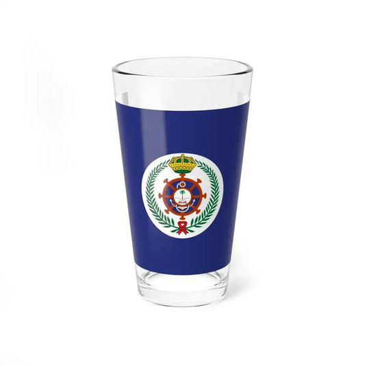 Naval Jack of Saudi Arabia (Saudi Arabia) Pint Glass 16oz 16oz - Go Mug Yourself