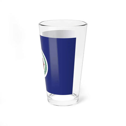 Naval Jack of Saudi Arabia (Saudi Arabia) Pint Glass 16oz - Go Mug Yourself