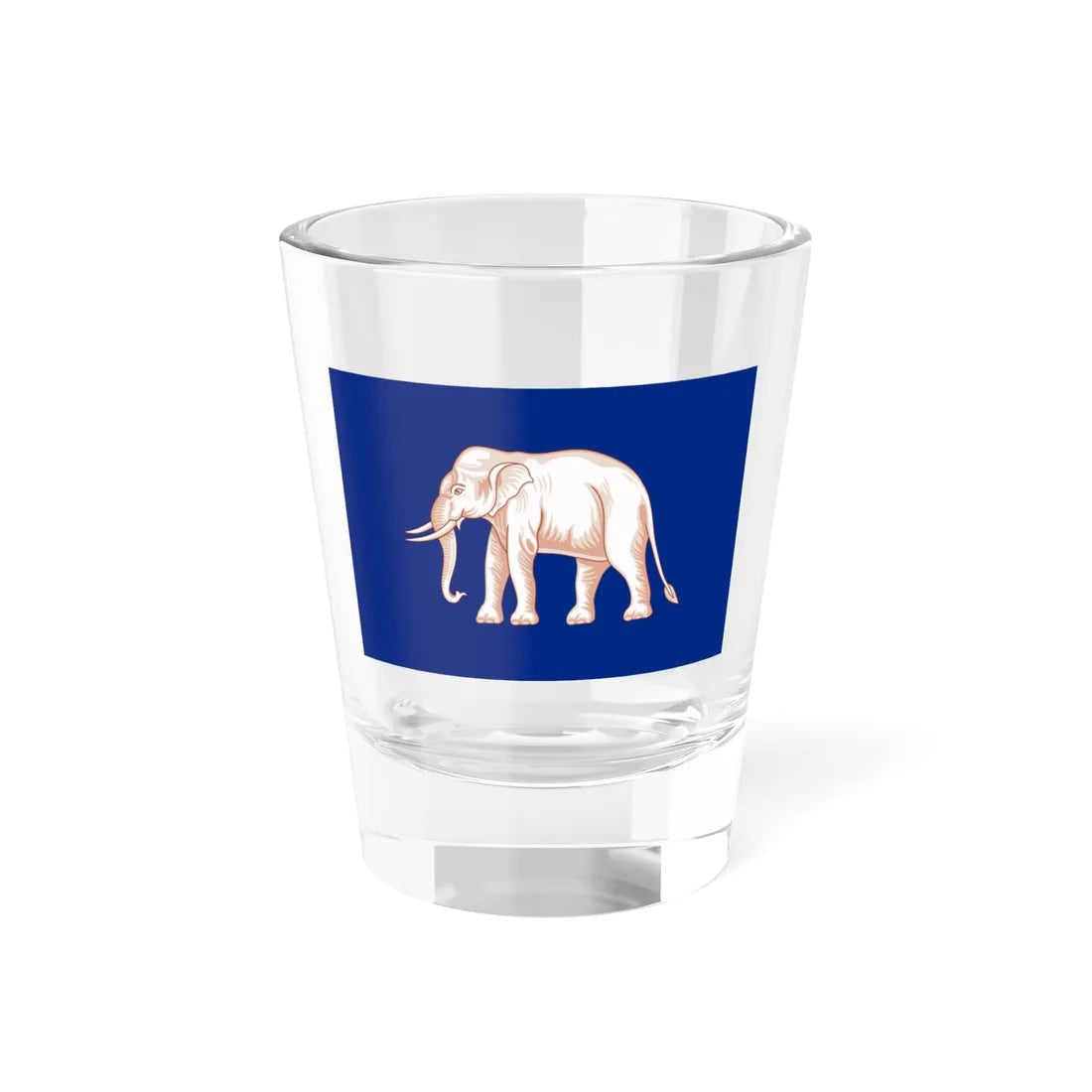 Naval Jack of Siam 1855 (Cambodia) Shot Glass 1.5oz 1.5oz - Go Mug Yourself