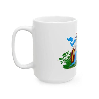 Naval jack of the Batavian Republic (Netherlands) White Coffee Mug - Go Mug Yourself
