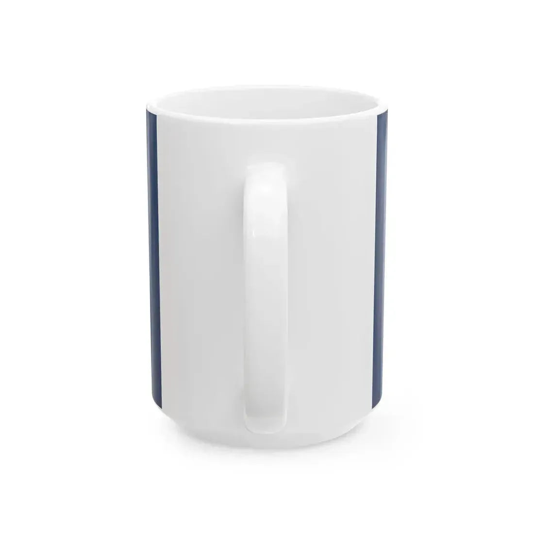 Naval Jack of the Dominican Republic (Dominica) White Coffee Mug - Go Mug Yourself