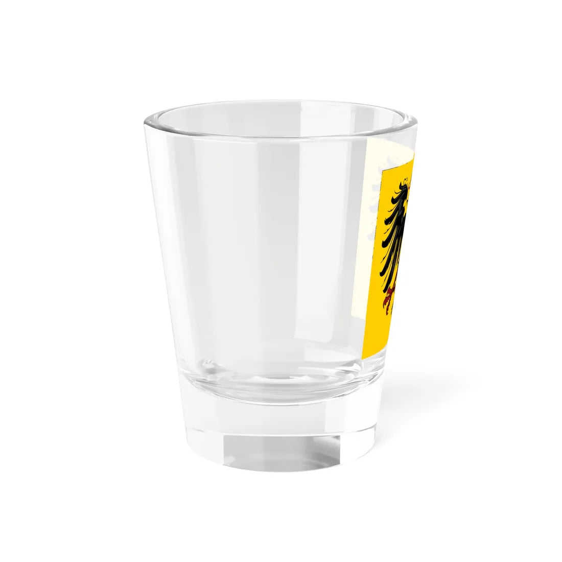 Naval Jack of the German Confederation (Germany) Shot Glass 1.5oz - Go Mug Yourself