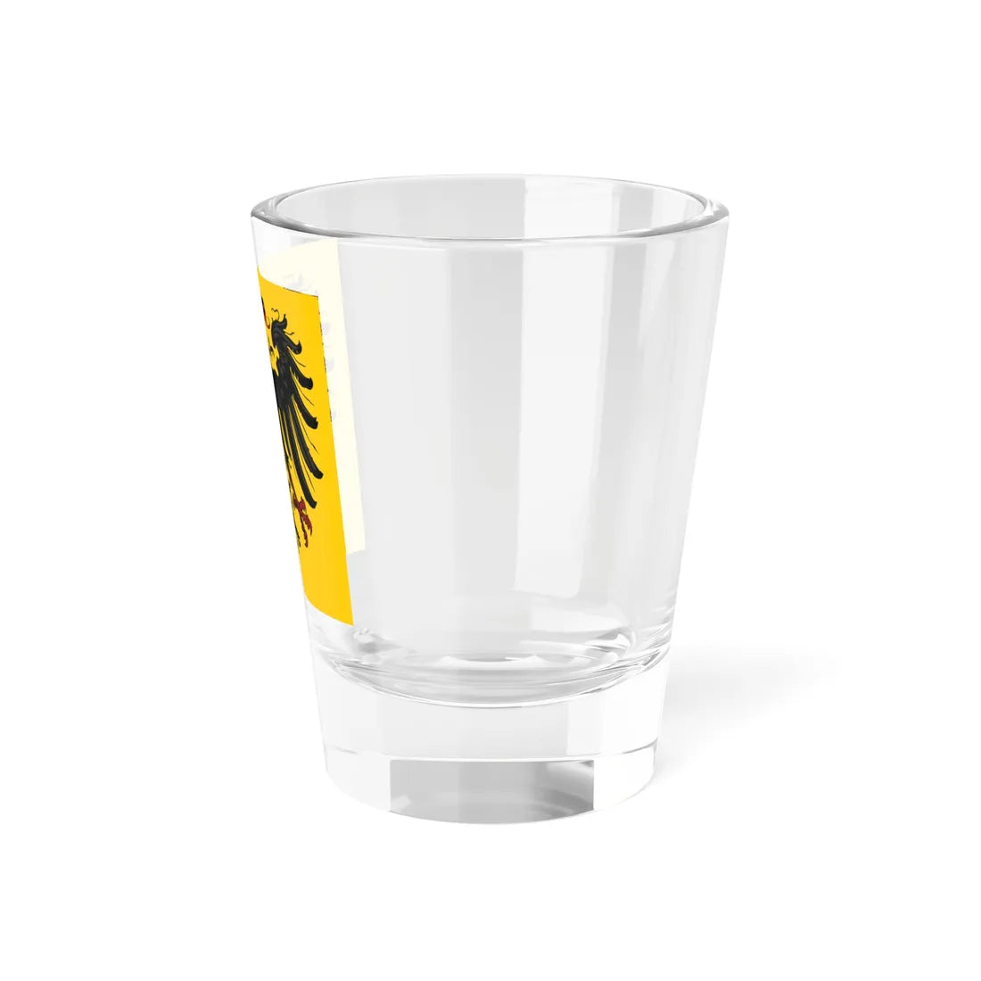 Naval Jack of the German Confederation (Germany) Shot Glass 1.5oz - Go Mug Yourself