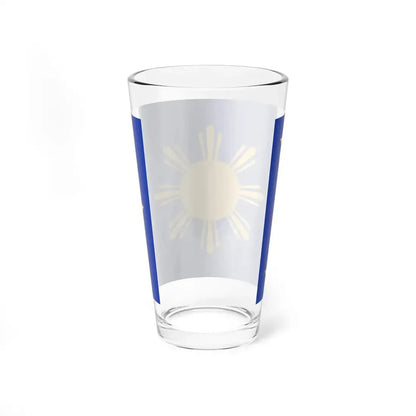 Naval Jack of the Philippines (Philippines) Pint Glass 16oz - Go Mug Yourself