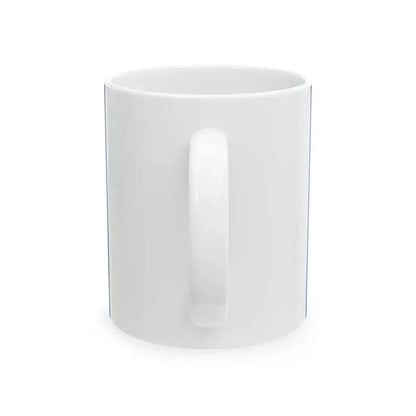 Naval Jack of the Philippines (Philippines) White Coffee Mug - Go Mug Yourself