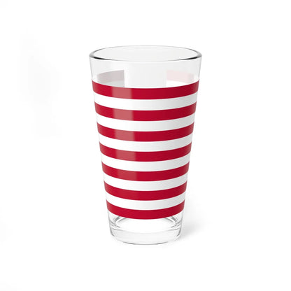 Naval jack of the United States 1776-1777 (United States) Pint Glass 16oz 16oz - Go Mug Yourself