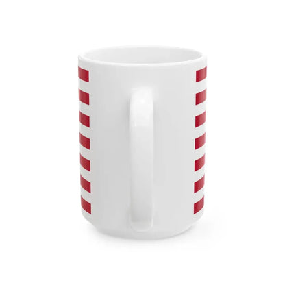 Naval jack of the United States 1776-1777 (United States) White Coffee Mug - Go Mug Yourself