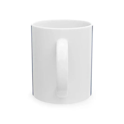 Naval jack of the United States 1795-1818 (United States) White Coffee Mug - Go Mug Yourself