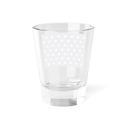 Naval jack of the United States 1959-1960 (United States) Shot Glass 1.5oz - Go Mug Yourself