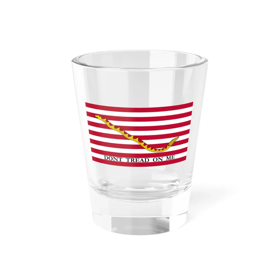 Naval jack of the United States 2002-2019 (United States) Shot Glass 1.5oz 1.5oz - Go Mug Yourself