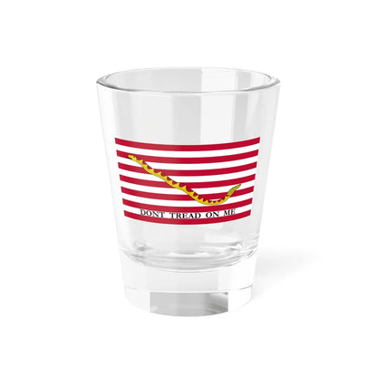 Naval jack of the United States 2002-2019 (United States) Shot Glass 1.5oz 1.5oz - Go Mug Yourself