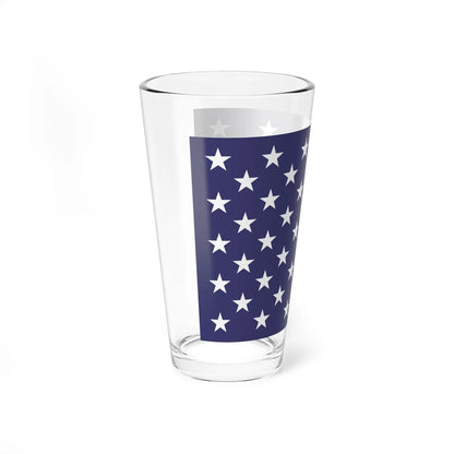 Naval jack of the United States (United States) Pint Glass 16oz - Go Mug Yourself