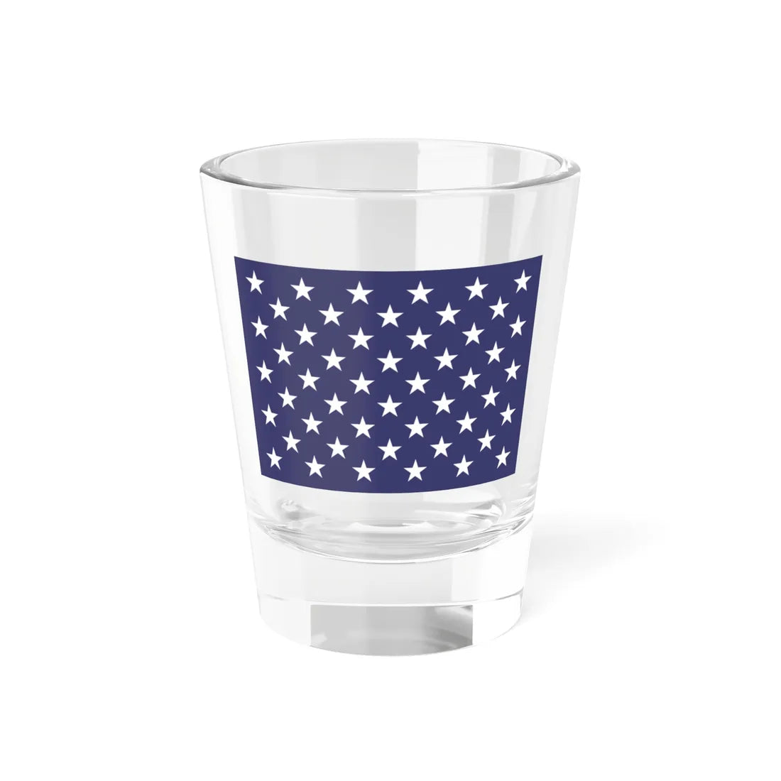 Naval jack of the United States (United States) Shot Glass 1.5oz 1.5oz - Go Mug Yourself