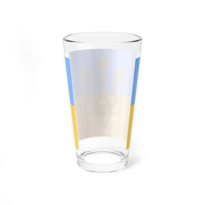 Naval Jack of Ukraine 1918-1921 (Ukraine) Pint Glass 16oz - Go Mug Yourself