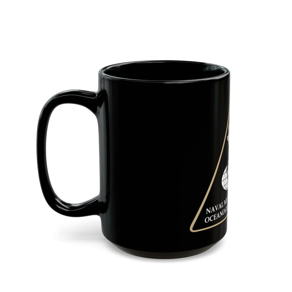 Naval Meteorology & Oceanography Command (U.S. Navy) Black Coffee Mug-Go Mug Yourself