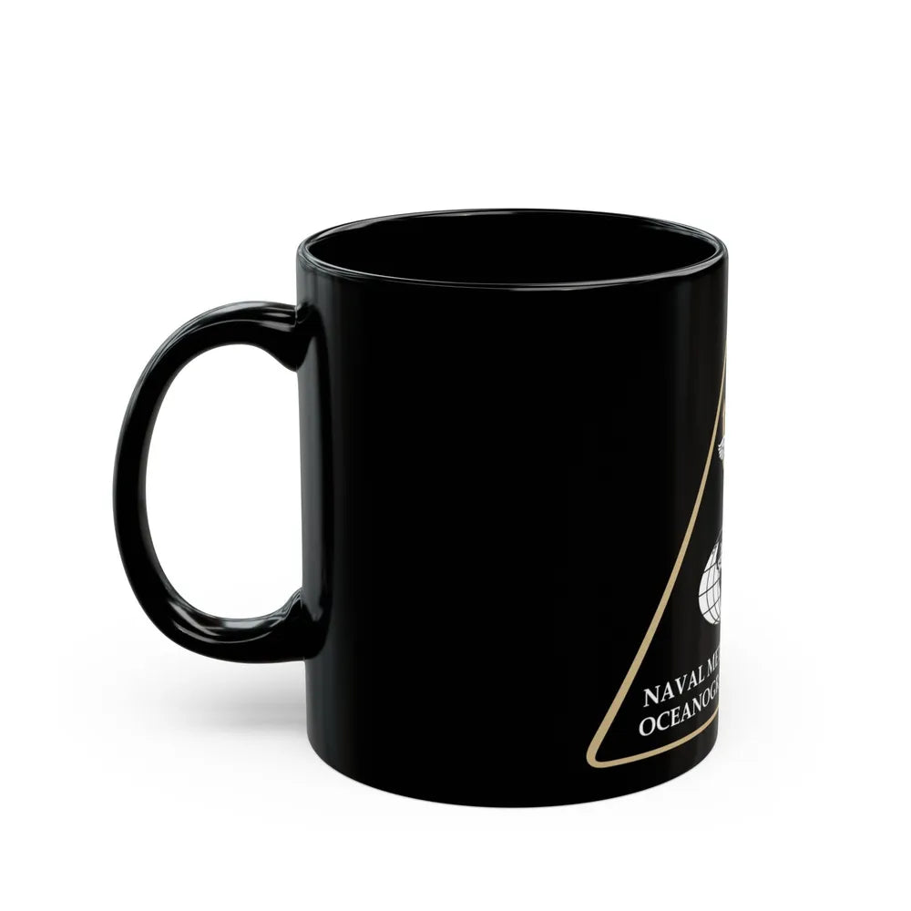 Naval Meteorology & Oceanography Command (U.S. Navy) Black Coffee Mug-Go Mug Yourself