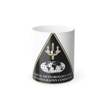 Naval Meteorology & Oceanography Command (U.S. Navy) Color Changing Mug 11oz-11oz-Go Mug Yourself