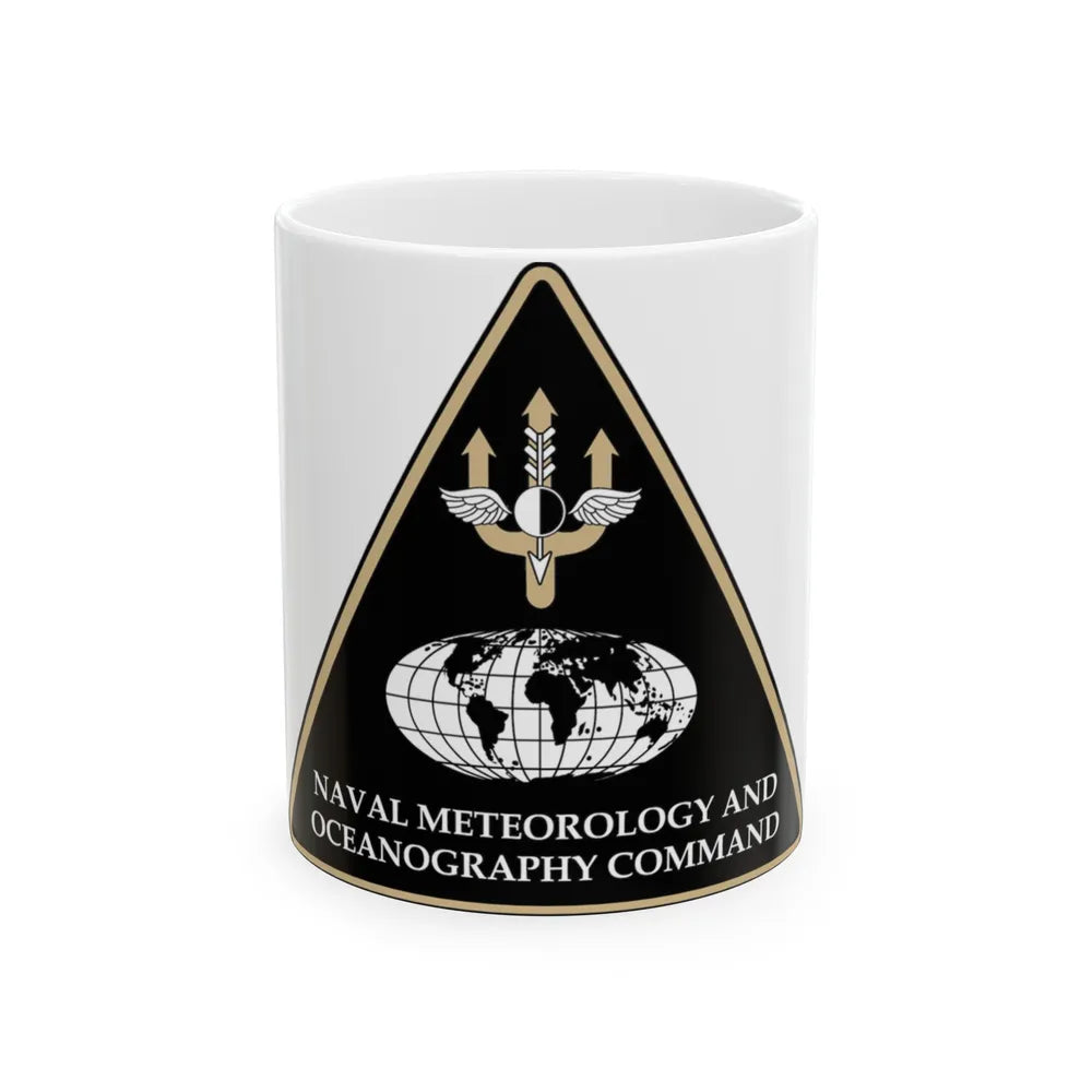 Naval Meteorology & Oceanography Command (U.S. Navy) White Coffee Mug-11oz-Go Mug Yourself