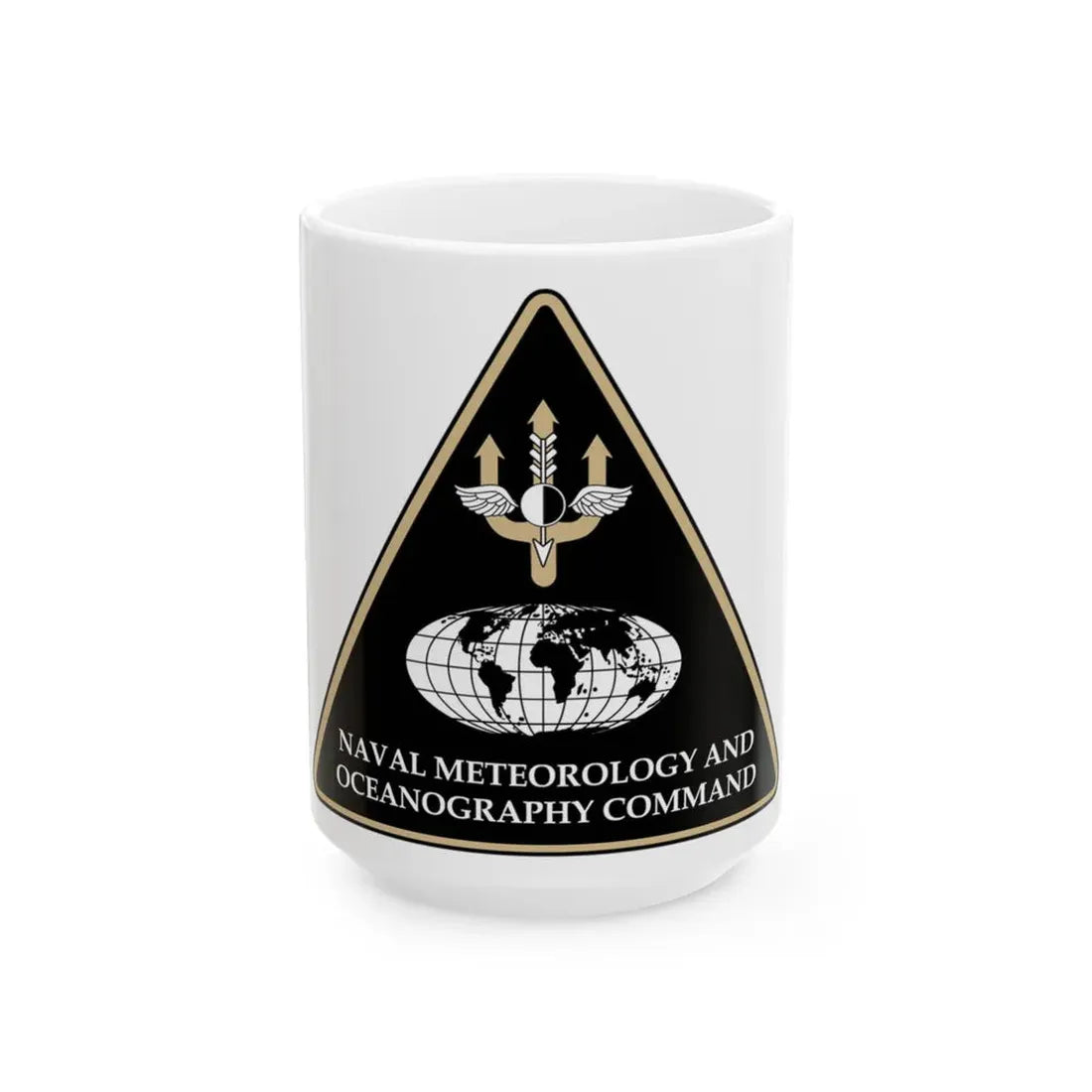 Naval Meteorology & Oceanography Command (U.S. Navy) White Coffee Mug 15oz - Go Mug Yourself