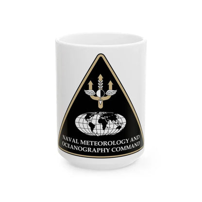 Naval Meteorology & Oceanography Command (U.S. Navy) White Coffee Mug 15oz - Go Mug Yourself