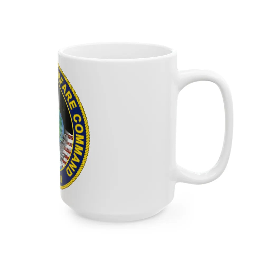 Naval Network Warfare Command CFT 1010 (U.S. Navy) White Coffee Mug-Go Mug Yourself