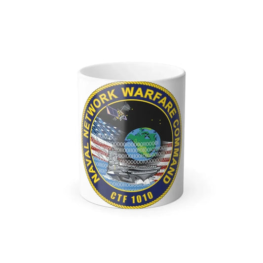 Naval Network Warfare Command CFT 1010 (U.S. Navy) Color Changing Mug 11oz Default Title 11oz - Go Mug Yourself