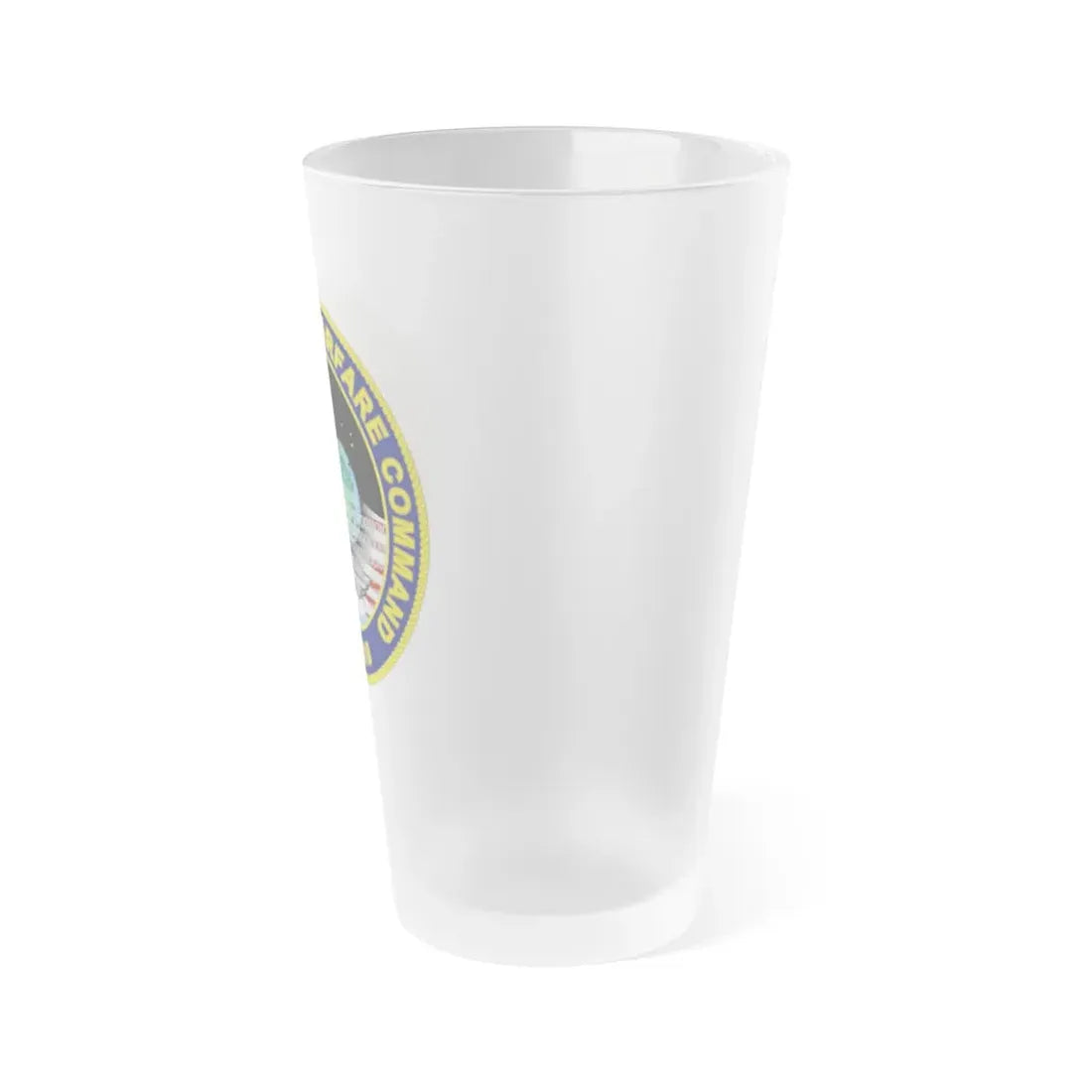 Naval Network Warfare Command CFT 1010 (U.S. Navy) Frosted Pint Glass 16oz - Go Mug Yourself