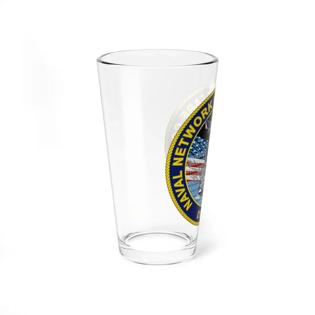 Naval Network Warfare Command CFT 1010 (U.S. Navy) Pint Glass 16oz - Go Mug Yourself