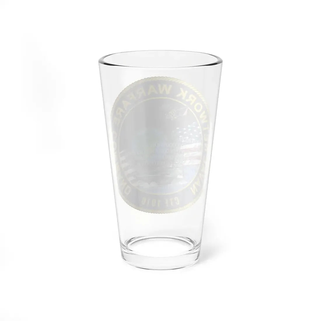 Naval Network Warfare Command CFT 1010 (U.S. Navy) Pint Glass 16oz - Go Mug Yourself