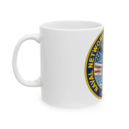 Naval Network Warfare Command CFT 1010 (U.S. Navy) White Coffee Mug - Go Mug Yourself