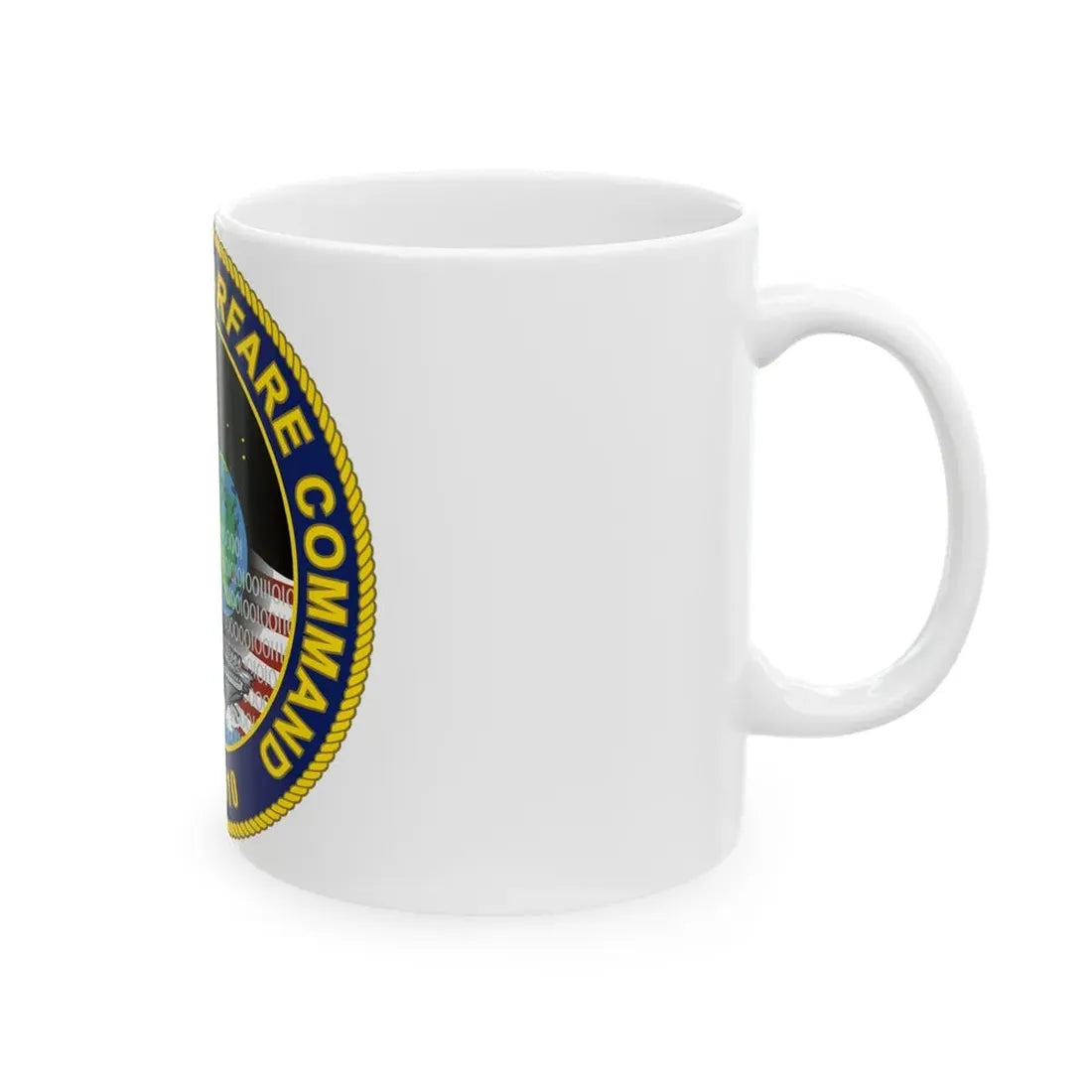Naval Network Warfare Command CFT 1010 (U.S. Navy) White Coffee Mug - Go Mug Yourself