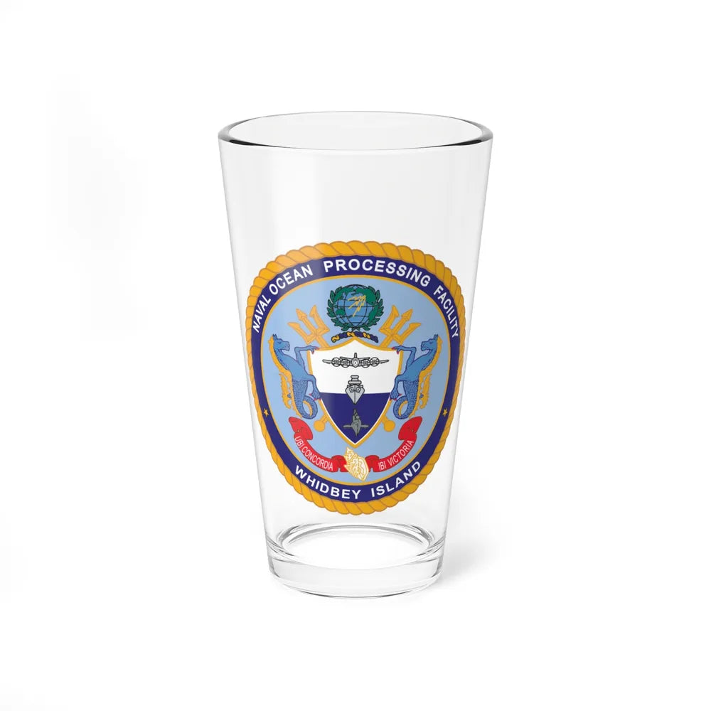 Naval Ocean Processing Facility Whidbey Island (U.S. Navy) Pint Glass 16oz-16oz-Go Mug Yourself