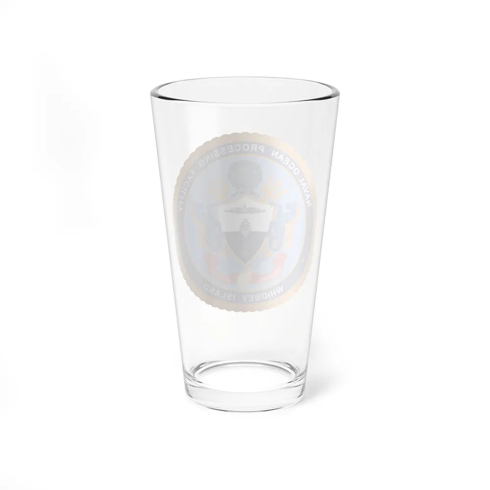 Naval Ocean Processing Facility Whidbey Island (U.S. Navy) Pint Glass 16oz-Go Mug Yourself