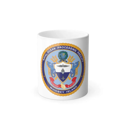 Naval Ocean Processing Facility Whidbey Island (U.S. Navy) Color Changing Mug 11oz Default Title 11oz - Go Mug Yourself